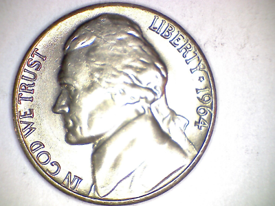 1964 Jefferson Nickel Gem Bu Uncirculated | eBay