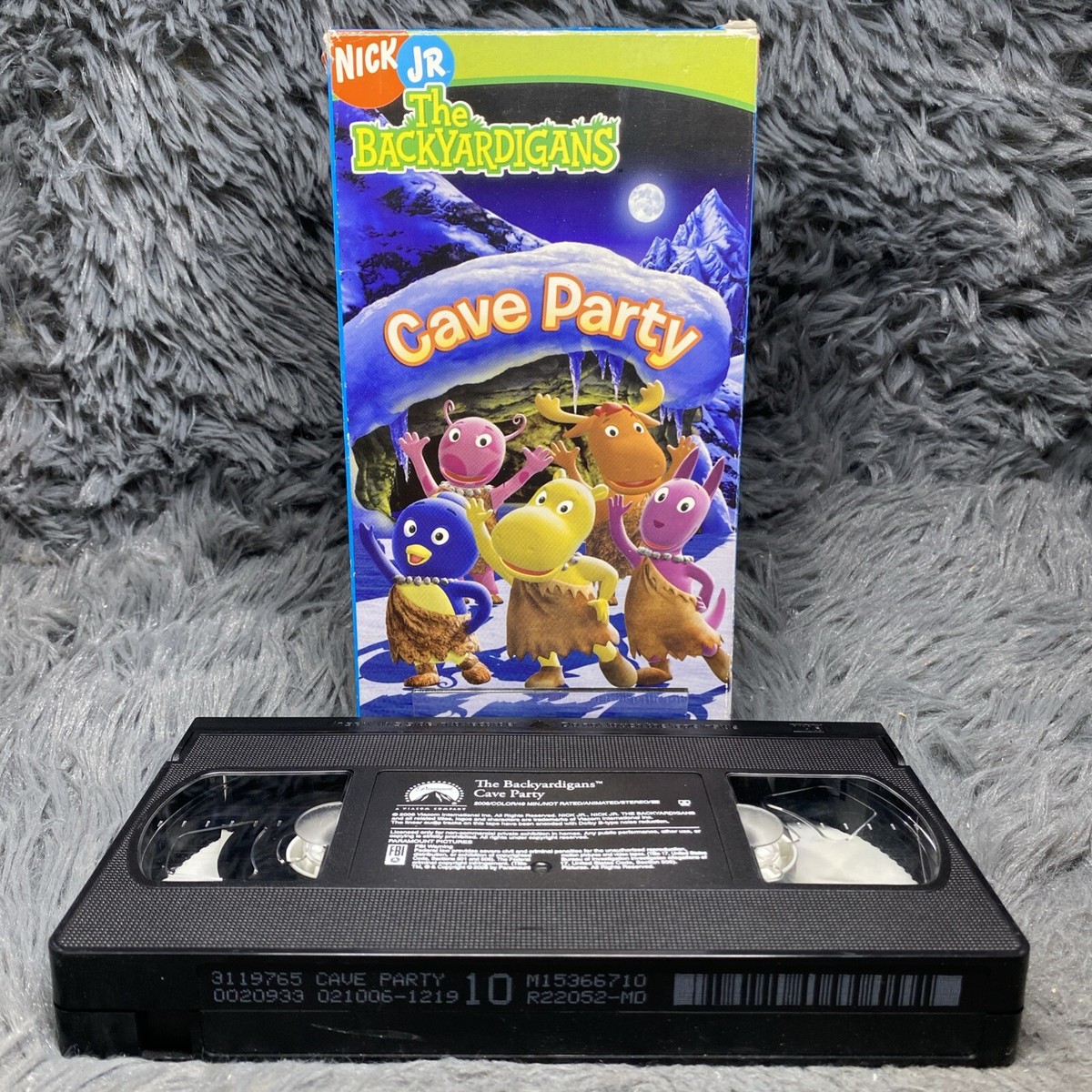 The Backyardigans Cave Party VHS Tape 2006 Nick Jr Nickelodeon The Backyardigans Cave Party VHS Tape 2006 Nick Jr Nickelodeon