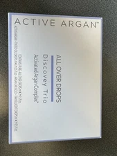 Active Argan O2.3 Discovery Trio Set 24K Gold, Tinted Oil & All Over Drops SEALE