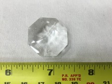 10 Pack Lilly Cut 28mm 2 Hole Crystal Octagon 90478/2/28 Suncatcher 8116/28