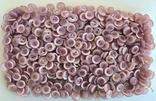 Buttons 11mm 18L Lilac Mauve Light Purple Baby 2 Hole Craft Small Button (K168)