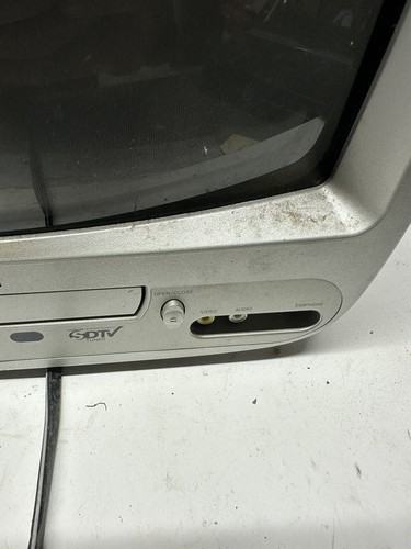 Magnavox CD130MW8 13" TV DVD Player Combo CRT Television Retro Gaming No Remote - Picture 3 of 8