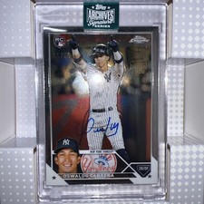 Topps Archives Signature series auto Oswaldo Cabrera
