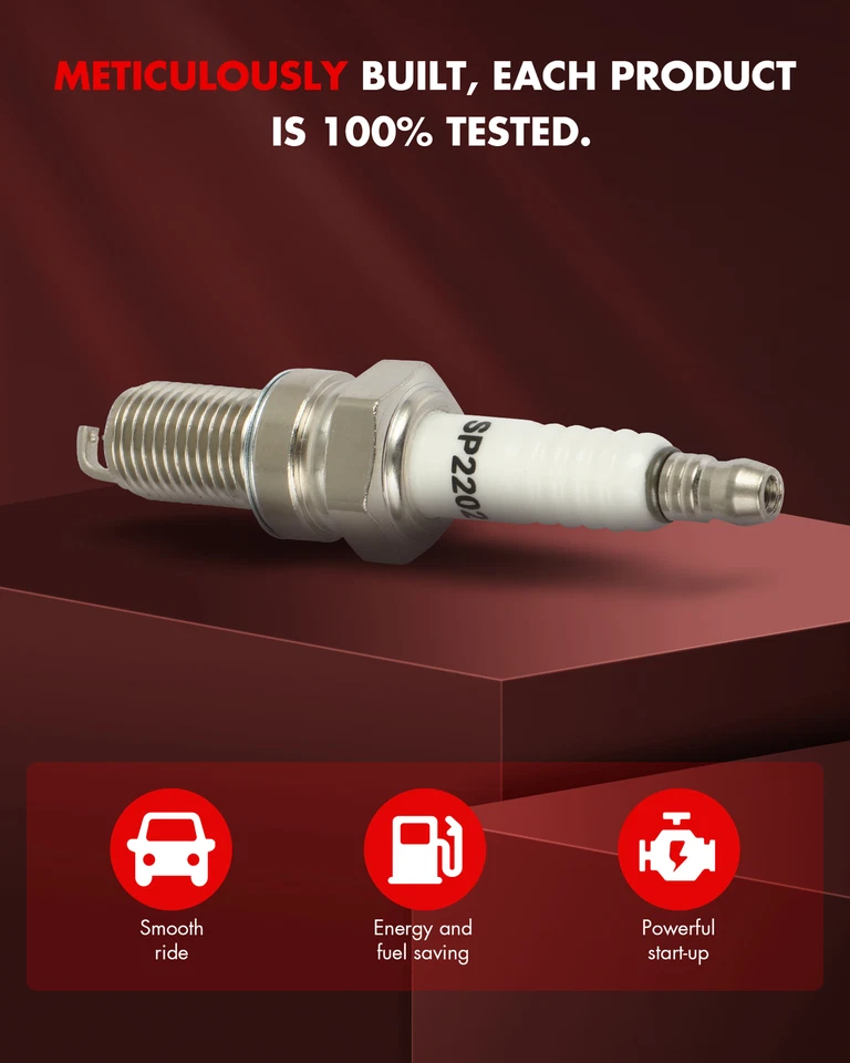 Pack 4 bujías de iridio para Triumph Thunderbird Sport 2202 1998-2004 Foto 2 de 4