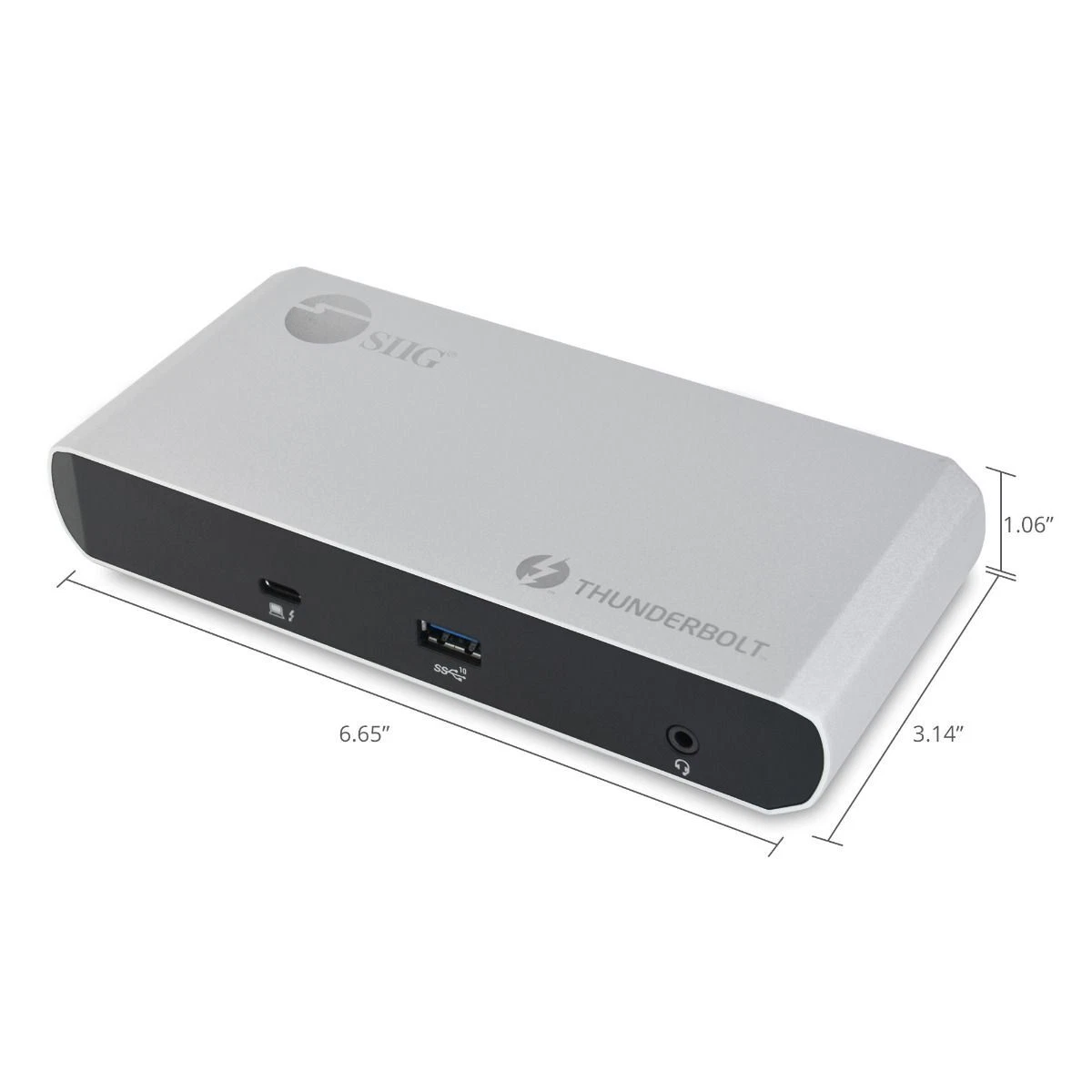 SIIG Thunderbolt 3 Docking Station - Thumbnail 3