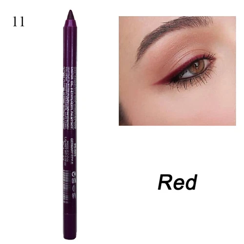 Matita eyeliner colorata 24 ore liquido alto pigmento lunga durata eye liner penna gel - Foto 24 di 110