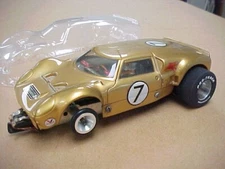 1/24 slotcar 1/24 scale Vintage slot car body Mecom Lola clear body