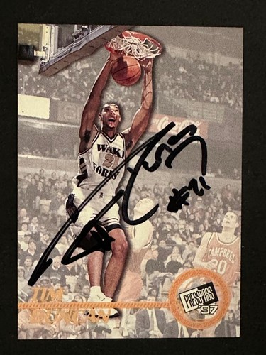 1997 Press Pass Tim Duncan Auto Autograph RC Rookie EBay