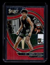 2021-22 Panini Chronicles Draft Picks Red #279 Jalen Green Select /149 - NM-MT