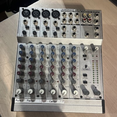 BEHRINGER EURORACK MX 802A アナログミキサー s-l400.jpg