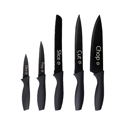 MasterChef Küchenmesser-Set 5-teilig Küchenmesser Set Messerset 5 Knife Messer 