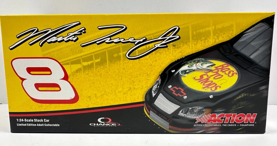 Martin Truex Jr #8 Bass Pro Shops 2005 Chevrolet Monte Carlo 1/24 Die Cast - Image 2 of 4