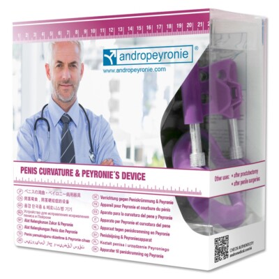 Andropeyronie, Medical Penile Extender for Peyronie's Disease and Curved Penises
