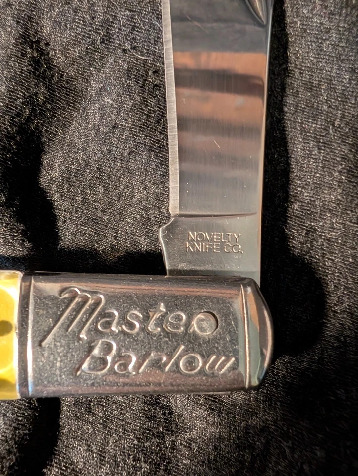 Navaja de bolsillo plegable Gadsden Rattlesnake Dont Tread On Me hoja grande Barlow NUEVA Foto 2 de 4