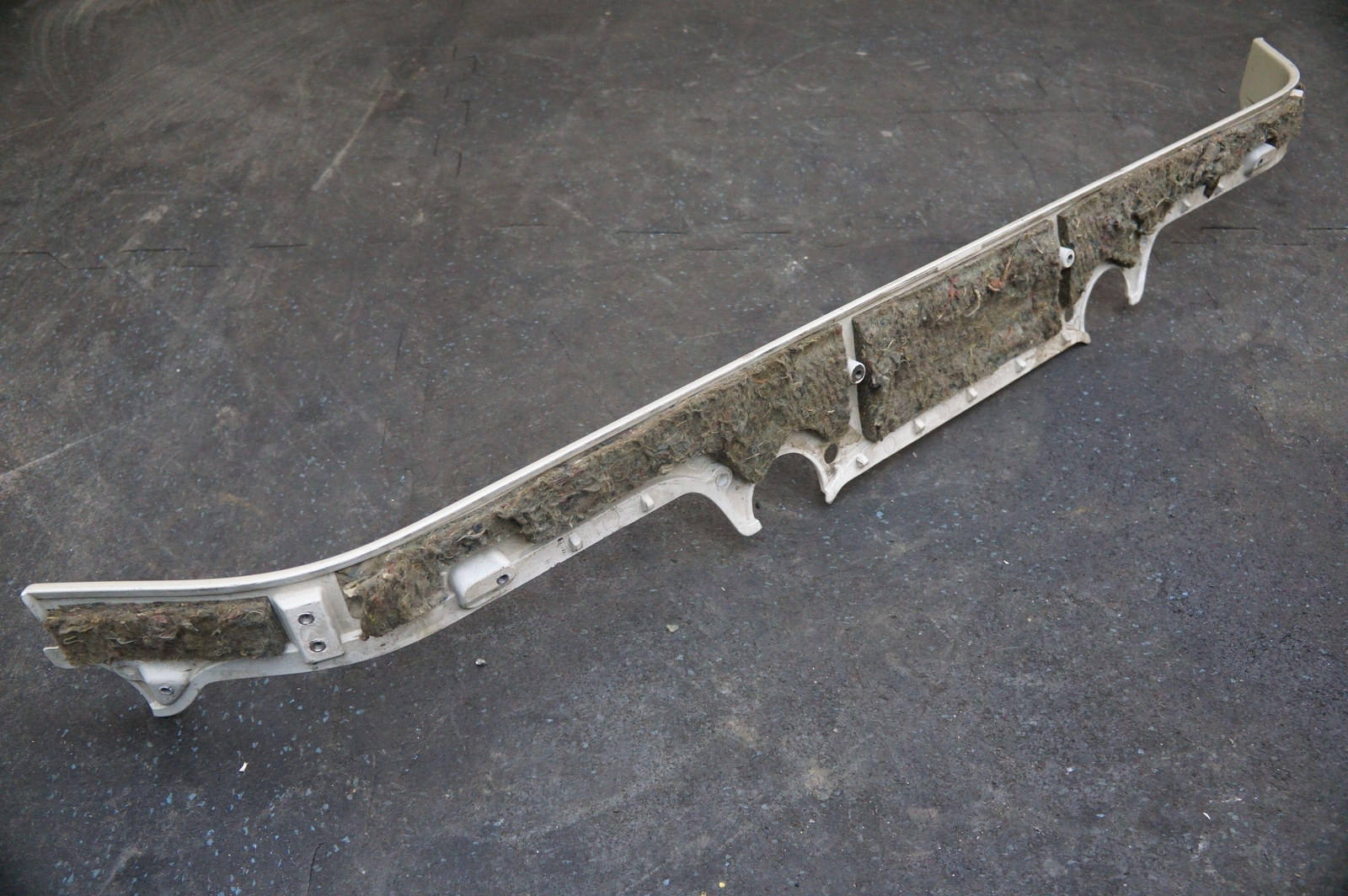 Convertible Roof Top Rollbar Cover Trim White 66461900 OEM Ferrari 430 Spider