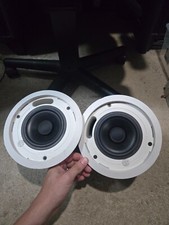 Lot of 2 Tannoy CMS501BM Ceiling Speakers