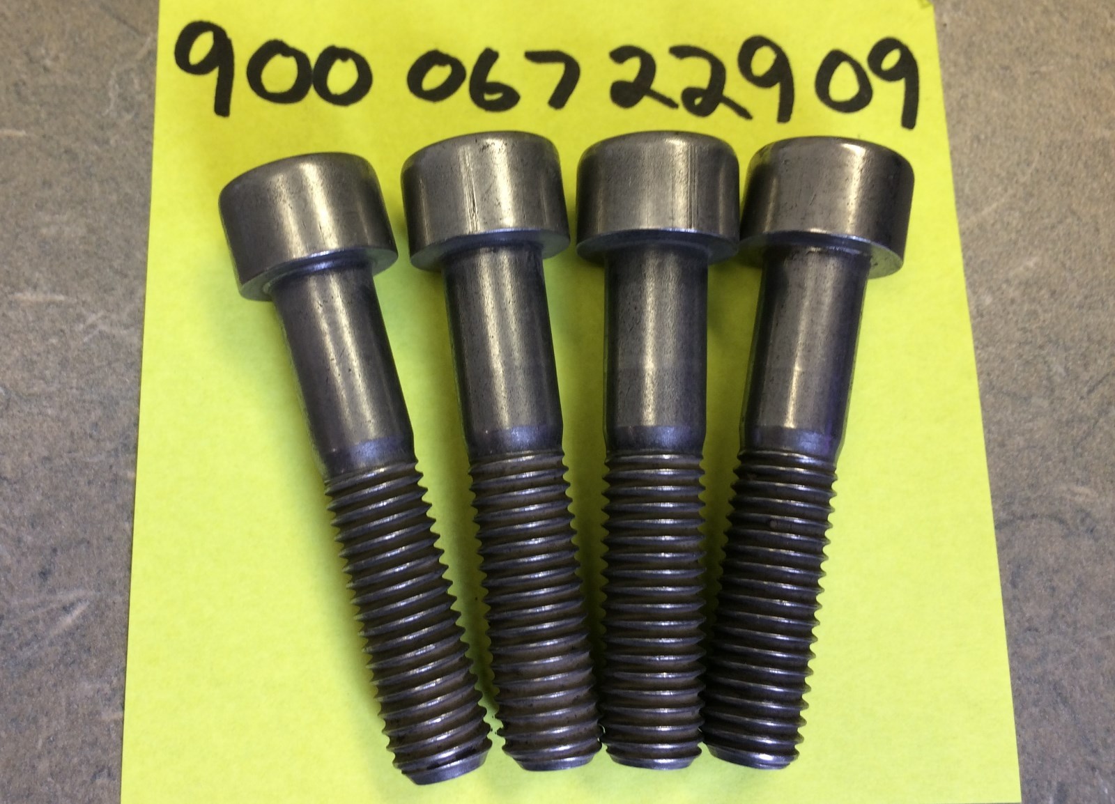 Original Genuine Porsche 911 CV Axle Bolts M10x48 PSW Logo for 