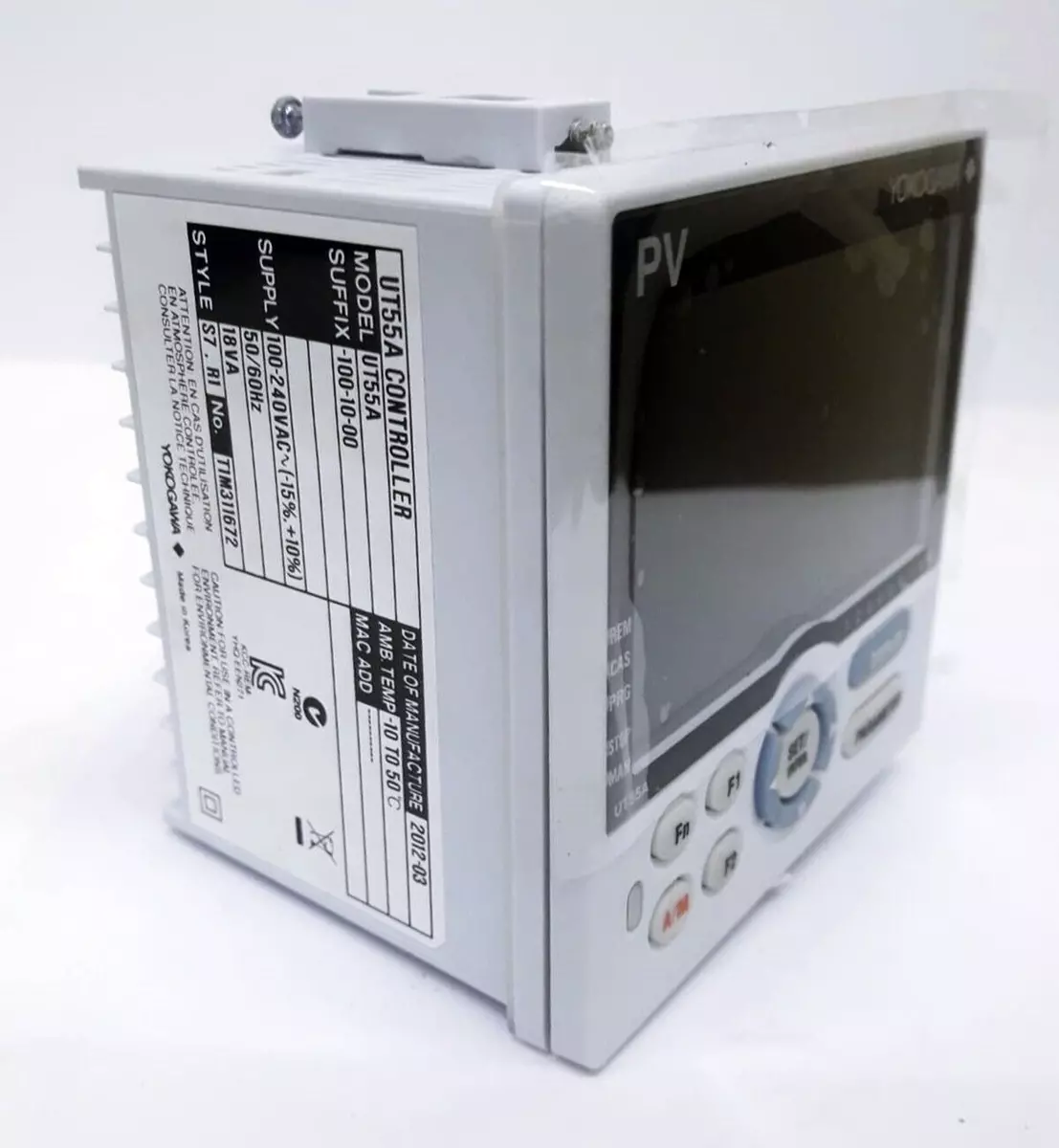 YOKOGAWA / DIGITAL INDICATING CONTROLLER / UT55A-100-10-00