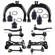 Front Control Arm Ball Joint Tie Rod End Suspension Kit For 04-07 Isuzu Ascender