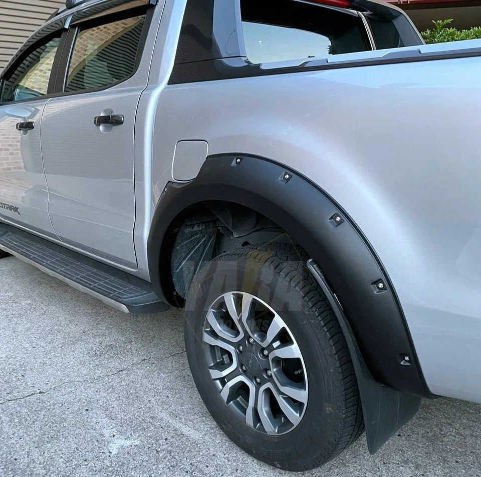 For Ford Ranger PX3 Wildtrak 2018-2021 Fender Flares Wheel Arch matt black 6pcs - Image 4 of 4