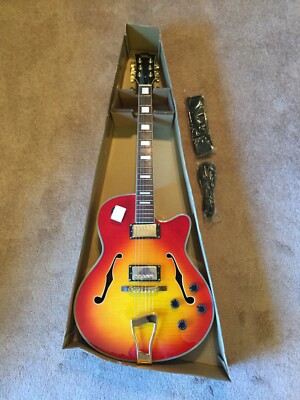Stella Electric Arch Top Guitar 6 String NEW. | eBay