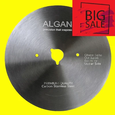 ALGAN PRECISION THAT INSPIRES ALGAN Kreismesser K-D120 Premium DOST Kebab Dönermesser Gyros Messer Döner NEU*