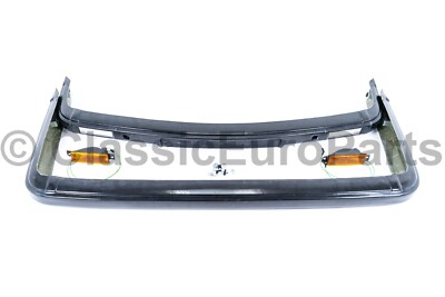 Euro front rear chrome bumper conversion kit for BMW E30 Early model sedan coupe