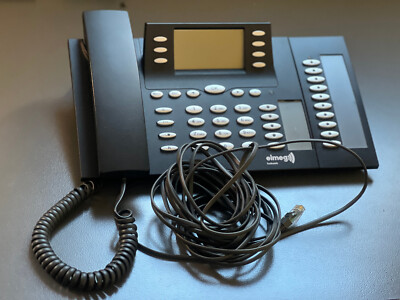 elmeg CS410 ISDN-System-Telefon mit Tastenerweiterung T400/2