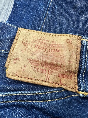 Levi's 501 1950s 1960s Selveged Hidden Rivets Big E Jeans Levi's 501 1950s 1960s Selveged Hidden Rivets Big E Jeans