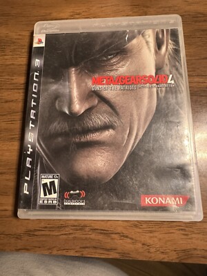 Metal Gear Solid 4: Guns of the Patriots - Sony PlayStation 3 PS3