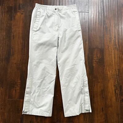 VTG GORETEX Jack Nicklaus Mens 10 Golf Pant Grey Fabric Zip Up Sports  Outdoor