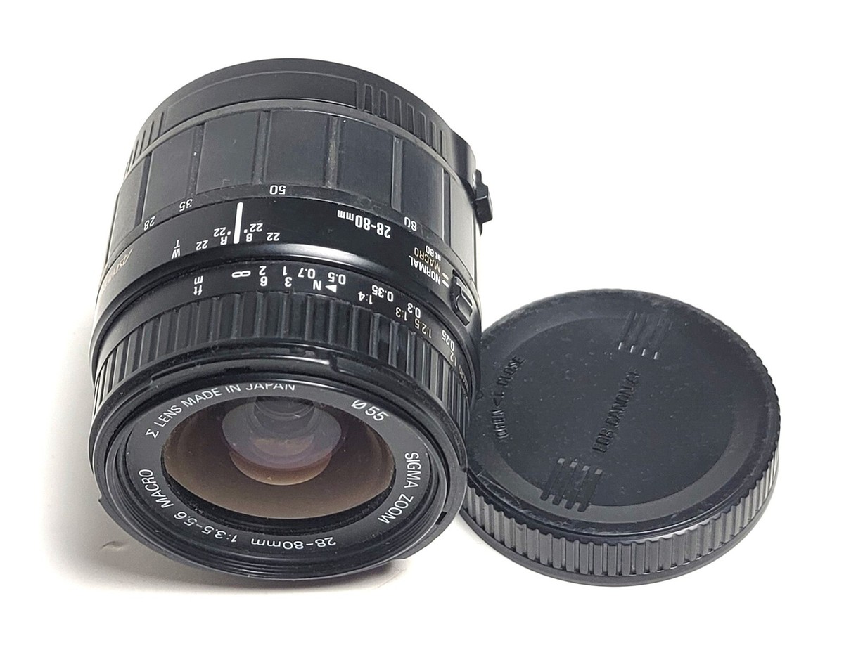 SIGMA ZOOM 28-80mm 1:3.5-5.6 Kenko フィルター Sigma Zoom Macro 28-80mm f/3.5-5.6 Aspherical Lens for Canon