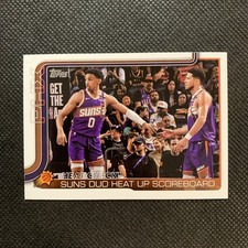 2025-26 Topps Basketball # 294 Phoenix Suns Heat Check Checklist