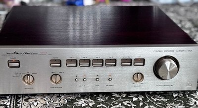 LUXMAN C-06α Vintage Stereo Control Preamplifier w/ Balanced XLR Output Japan