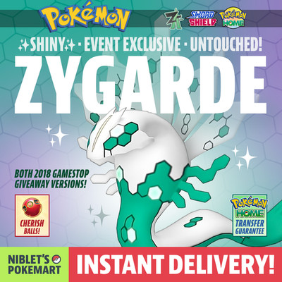 ✨ SHINY ZYGARDE ✨ Exclusive GameStop 2018 ✨ Pokemon Legends ZA
