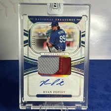 2022 Panini National Treasures Clutch Factor Signatures /25 Ryan Pepiot (RC) 