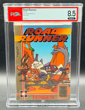 Road Runner Nintendo NES TENGEN Sealed New PSA 8.5 A+ NOT WATA
