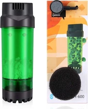 Fluidized Moving Bed Filter Bubble Bio Media Reactor for LH-600, Black, Green 