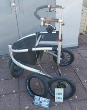 Trionic Veloped Sport 14er All Terrain Walker with Extra Tire bottle holder