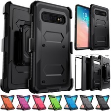 For Samsung Galaxy S10 /S10 Plus/S10/S10E Shockproof Case Cover / Holster Clip