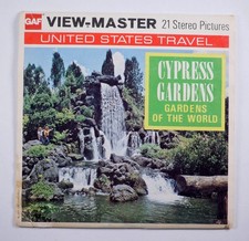 View-Master Cypress Gardens Gardens of the World - 3 reel packet A 999