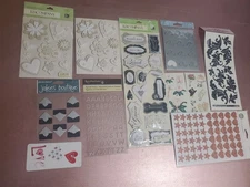 Huge Lot Of Scrapbooking Stickers And Embellishments! Wedding, Love, Fancy 