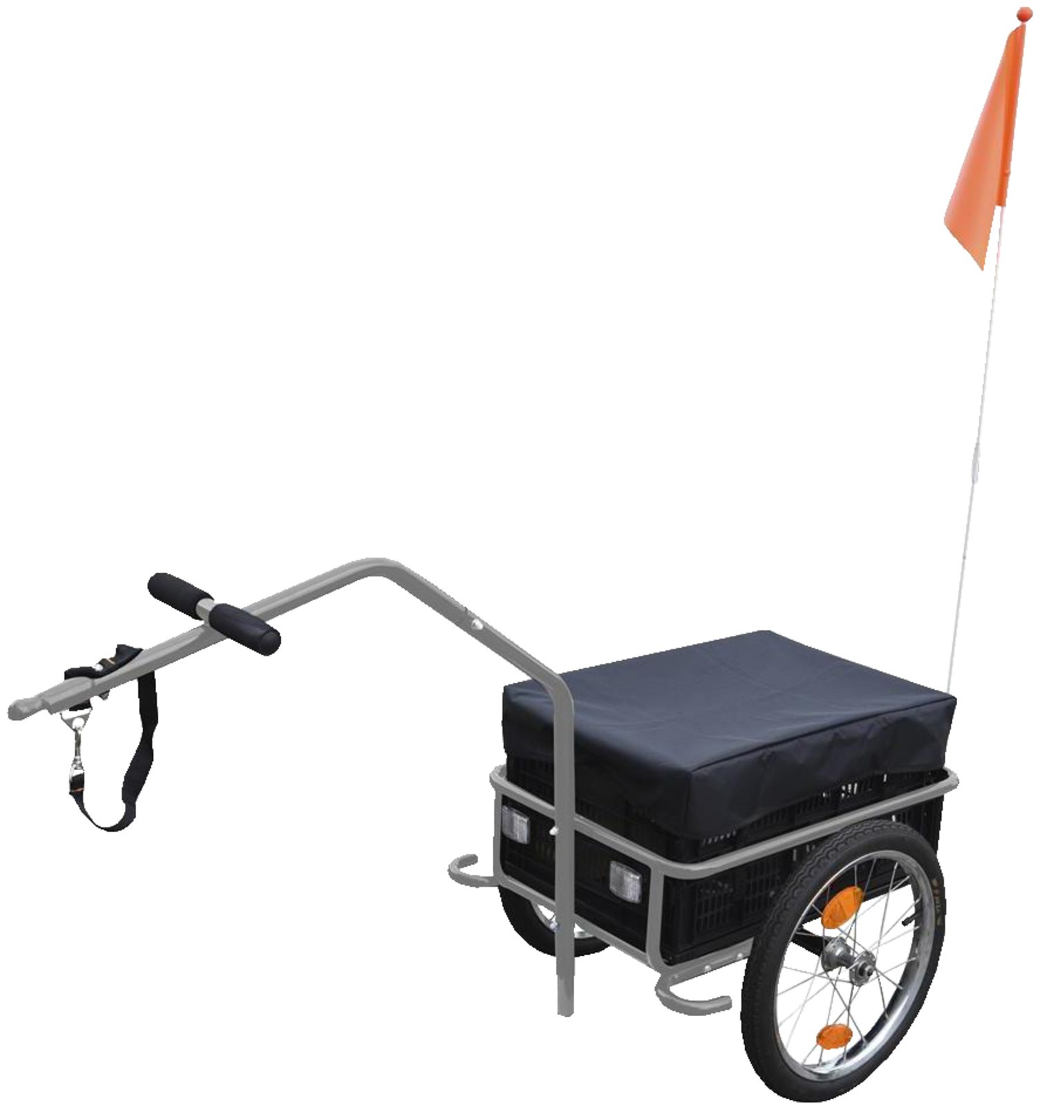 FISCHER 86389 Profi Plus III Fahrradanhnger 49 л 49-литровый клапбокс Silber 23590₽