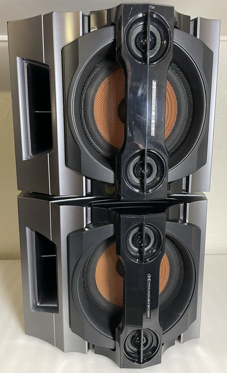 Sony SS-ZX99i X-Round Stereo System Set Of 4 Speakers ***AS IS