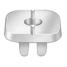  AVC.AP14313 AUVECO PAK NYLON NUTS, #10 SCREW SIZE