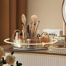 Rotating Makeup Organizer for Vanity, Large Capacity Make Up Storage Skin car...