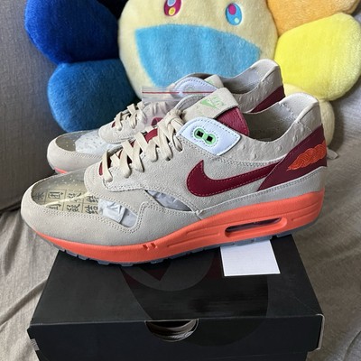 Clot Nike Air Max 1 Am1 Kiss Of Death Tan Orange New Size 11.5 Ships ASAP