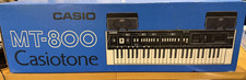 Vintage Analogue Casio MT‑800 Keyboard Synth – Boxed – ROM Pack – Tested
