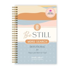 Official Spiral Bible: Be Still Word 7 x 9 inches, Still: Search