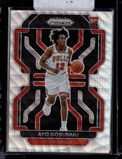 2021-22 Panini Prizm #271 Ayo Dosunmu Silver Wave